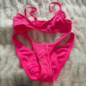 Triangl Swimwear Pink Bikini Set